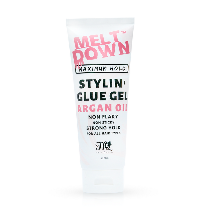 Meltdown Stylin' Glue Gel Argan Oil Strong Hold | Best Strong Hold Gel